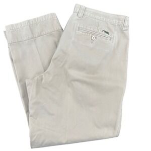 Mountain Khakis Teton Twill Pants Mens 40x32 Tan Khaki Jackson Hole Wyoming MK